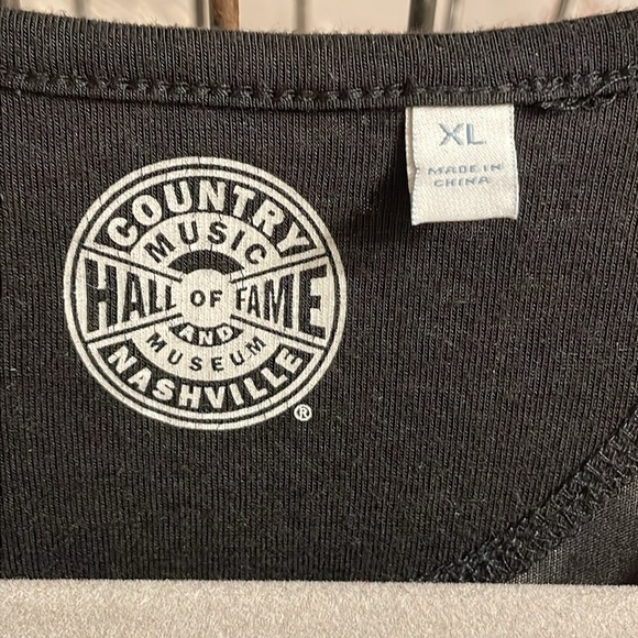 Country Music Hall of Fame Nashville Women’s Black T-shirt Finished Hem XL - Picture 5 of 5